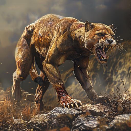 zombie mountain lion